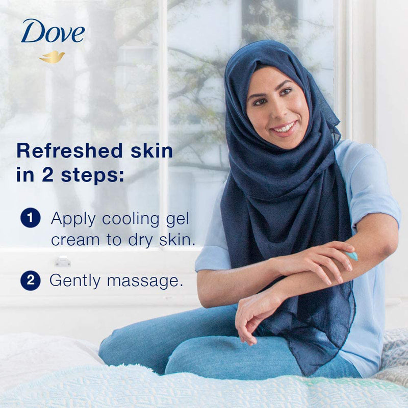 Dove Nourishing Body Care Cooling Gel Cream, 75ml