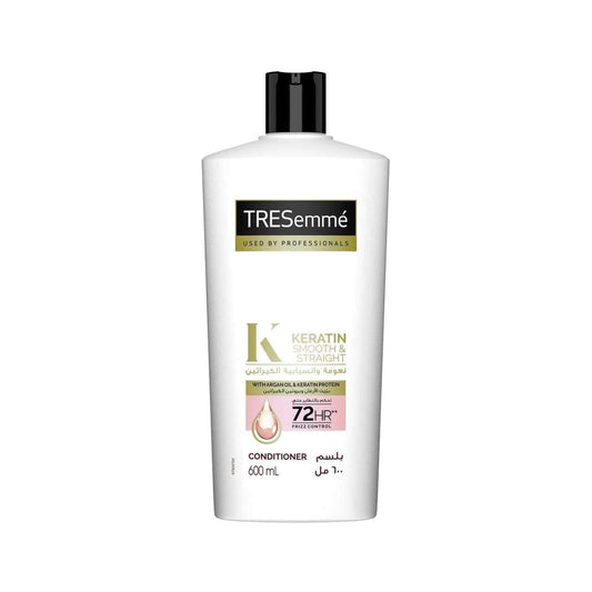 TRESemme Keratin Smooth Conditioner with Argan Oil for Dry & Frizzy Hair 600ml