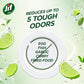 Jif Anti Odor Hand Dishwash To Remove Toughest Odors And Grease, Lime & Matcha Tea Made With Malodor Technology,750Ml