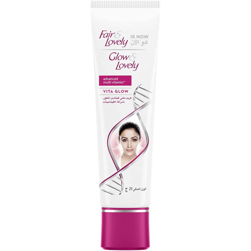 GLOW & LOVELY Formerly Fair & Lovely Face Cream with VitaGlow Moisture Plus for glowing skin, 50g