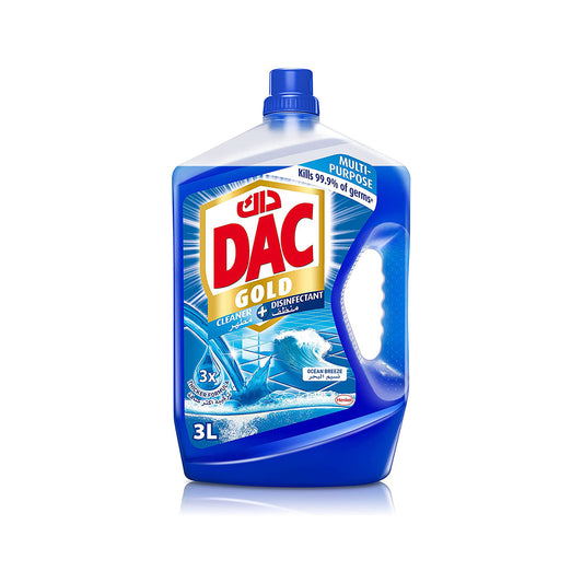 Dac Gold Cleaner + Disinfectant Ocean Breeze 3Litre