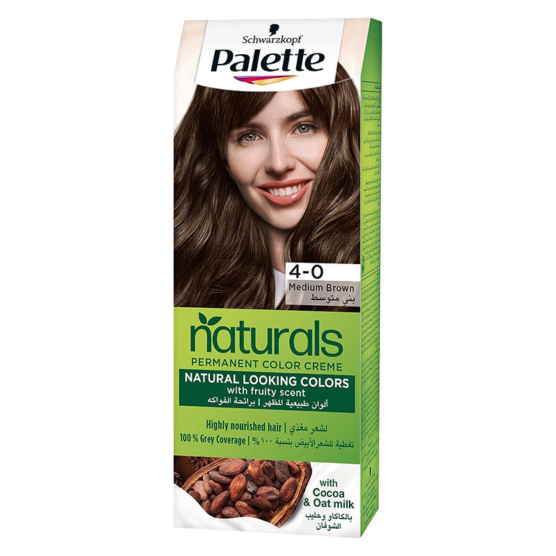 Schwarzkopf Palette Naturals 4-0 Medium Brown