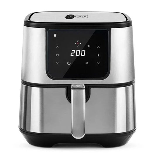 Afra AF-5518AFSS Air Fryer 5.5L Black and Silver