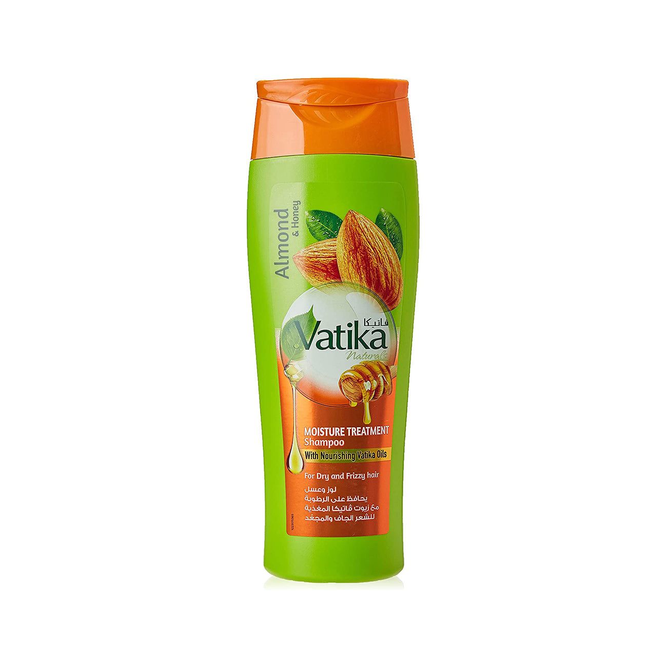 Vatika Naturals Moisture Treatment Shampoo - Enriched With Almond And Honey - For Dry And Frizzy Hair - 400Ml