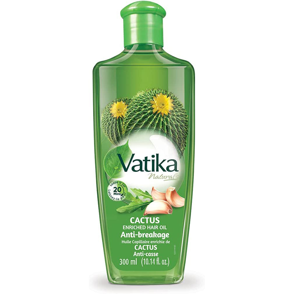 vatika-oil-cactus-300mlVatika Naturals Cactus Enriched Hair Oil For Anti-Breakage - 300 ml