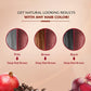 Vatika Naturals 3.6 Deep Red Brown Oil Fusion Coloring Kit With Nourishing Beetroot Oil - Permanent Hair Dye With Beetroot,Pomegranate,Coffee - 100% Grey Coverage For Beautiful Hair