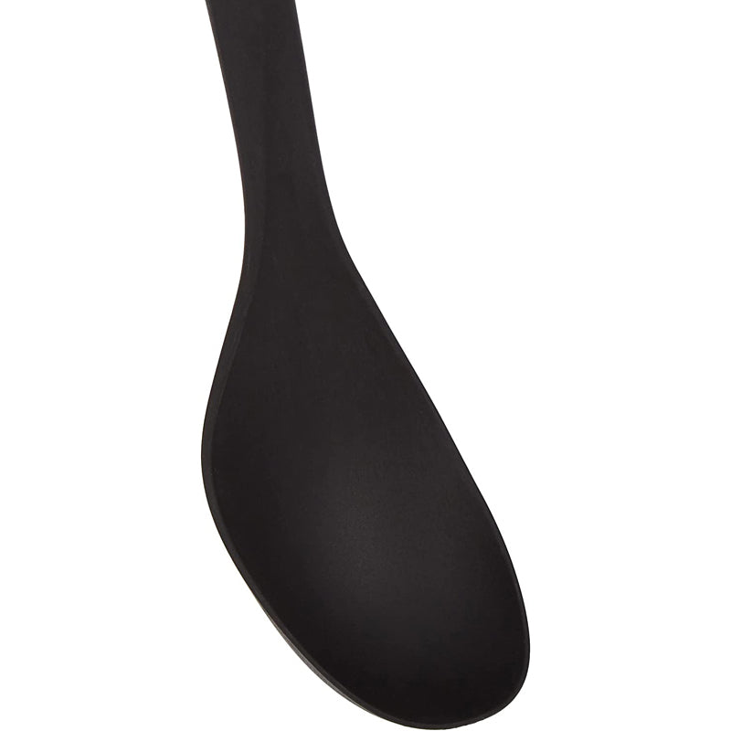 Raj Copper Handle Nylon Serving Spoon, Black, Vcs066, 1Piece