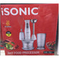ISonic iHB 782 3 iN 1 Food Processor - White
