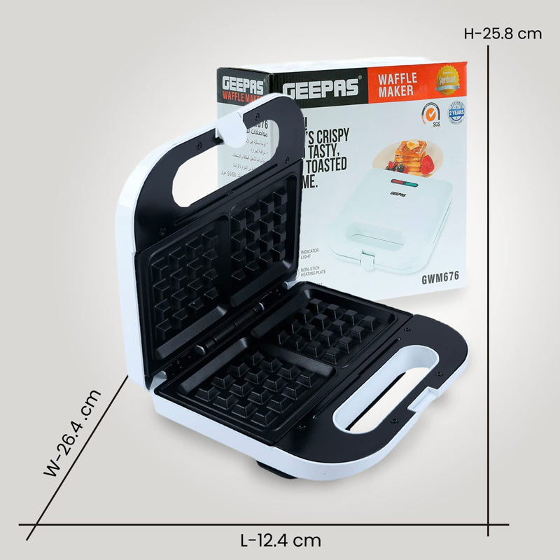 Geepas Waffle Maker - Gwm676