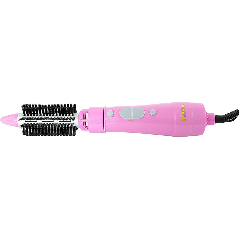 Geepas 4-In-1 Hair Styler, Straighter, Volumizer - Hot Air Brush With 2 Speed Settings, Overheat Protection, 360° Swivel Cord & Cool Function