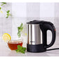 Geepas 0.5L Electric Kettle 1000W - Portable Design Stainless Steel Body | On/Off Indicator With Auto Cut Off | Fast Boil Water, Milk, Coffee, Tea | 2 Year Warranty