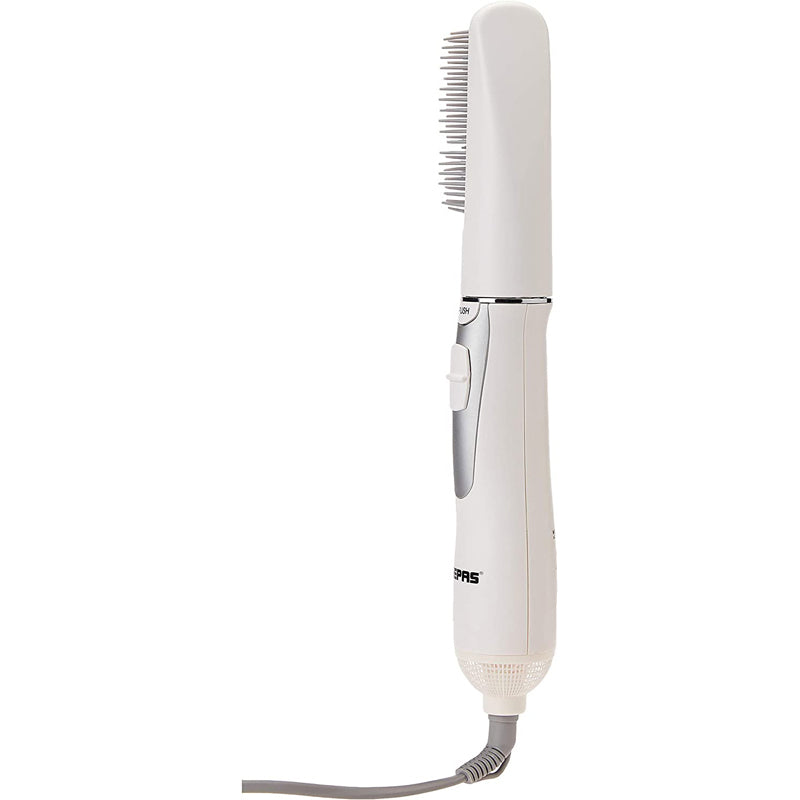 Geepas Hair Styler - Hot Air Brush With 2 Speeds Settings | Overheat Protection - Multi-Functional Salon Hair Styler, Curler & Comb - 2 Year Warranty