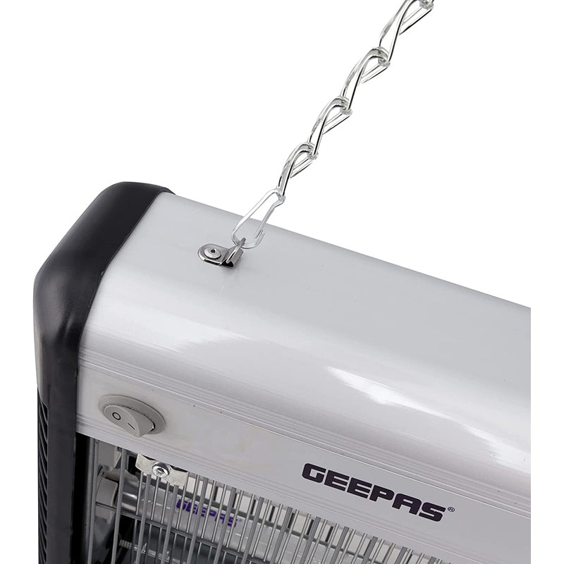 Geepas Electric Bug Killer, Silver/Black, GBK1131N