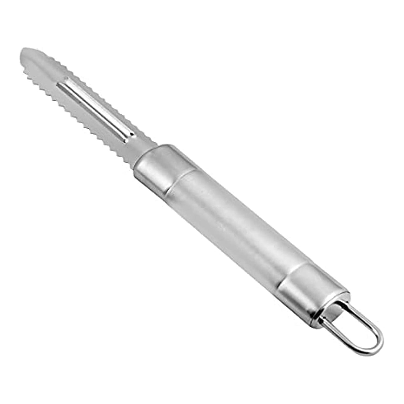 Royalford Professional Stainless Steel Peeler - Lancashire Peeler Perfect for Peeling Vegetables & Fruits - Fish Peeler, Ergonomic Handle, Vegetable and Fruit Peeler/Slicer | 1 Year Warranty