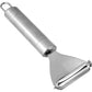 Royalford Professional Stainless Steel Triangular Peeler - Lancashire Peeler Perfect for Peeling Vegetables & Fruits – Y-Shape Slicer with Hanging Loop – Fruit Vegetable Peeler/Slicer for Quick Smooth
