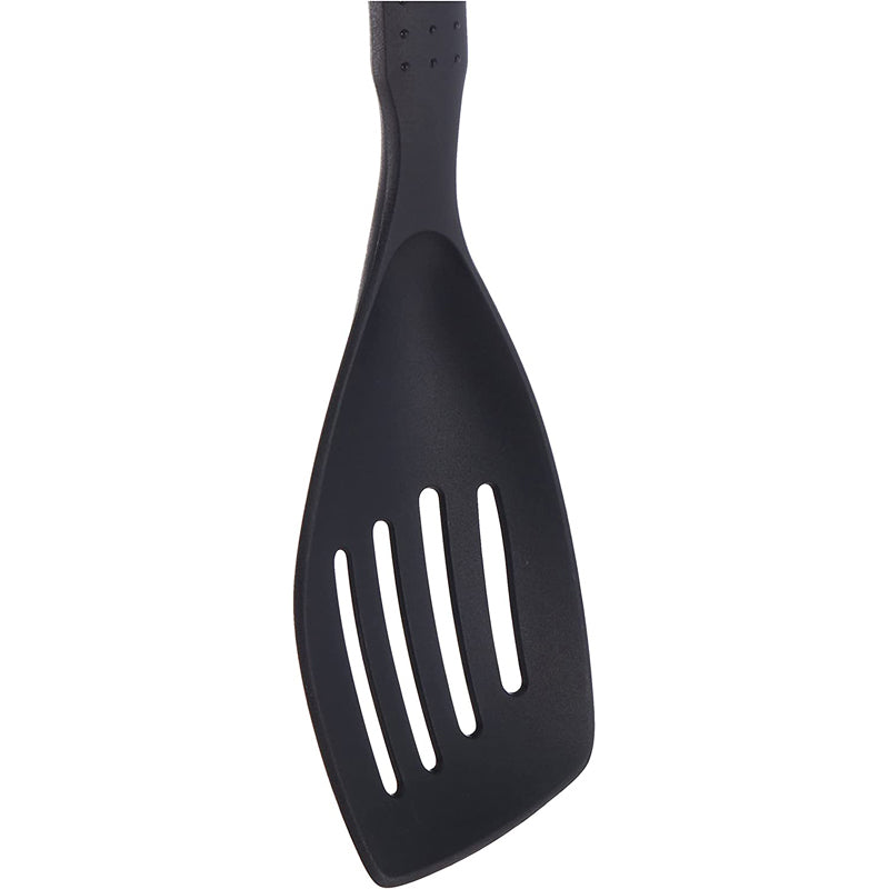 Royalford Nylon Tilted Slotted Spatula – Fish Slice/Serving Spatula – Kitchen Cooking Cutlery/Crockery – Flipper Spatula for Lifting Flipping Serving Fried Eggs Fish Pancakes Burgers