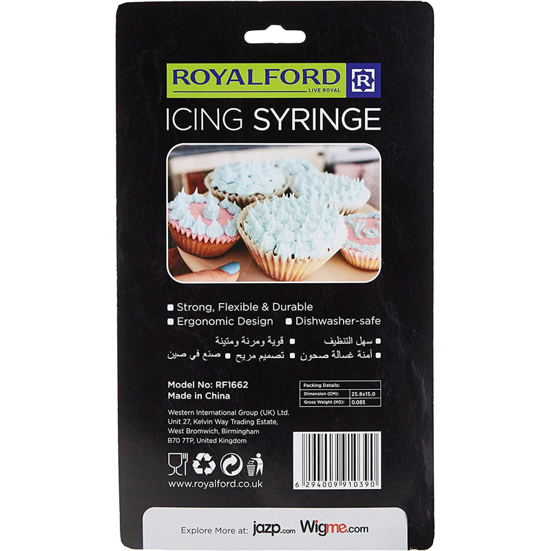 Royalford Icing Syring with Nozzles [RF1662-IS5]