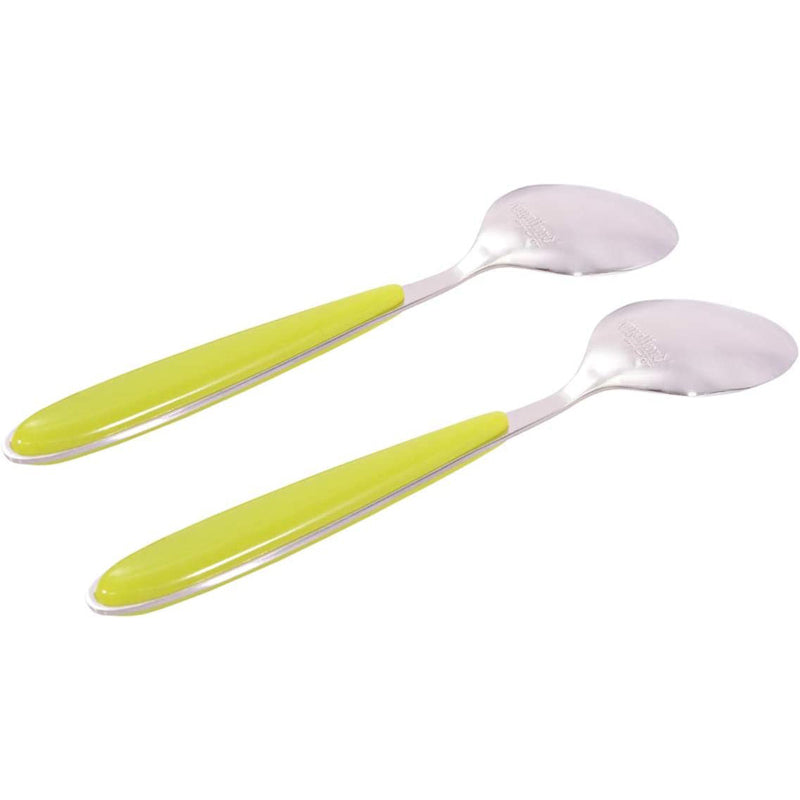 Royalford 2 Pieces Stainless Steel Tea Spoon - Green