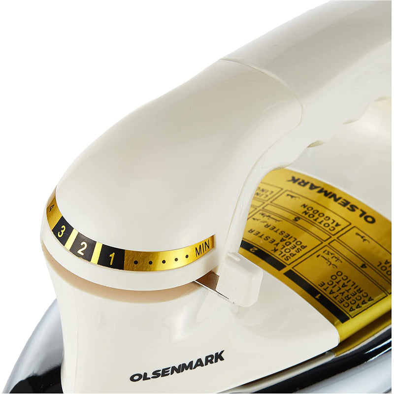 Olsenmark Automatic Dry Iron, White, Omdi1716