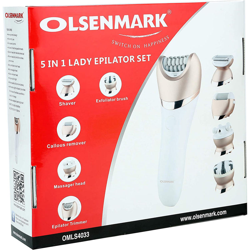 5In1 Rechargeable Epilator Set 1x20