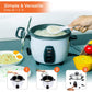Geepas 0.6 Liter Electric Rice Cooker, White