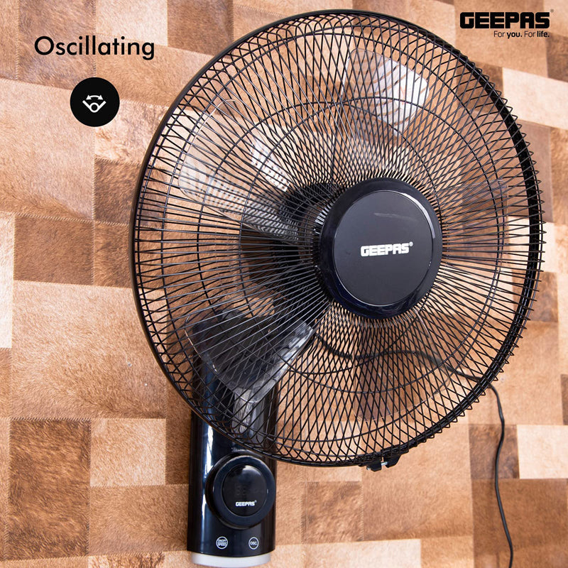 Geepas Wall Fan, 16 Inch