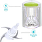 Geepas 400W Mini Food Processor 500Ml Food Chopper, 4 Bi Level Stainless Steel Double Blades For Blending & Chopping Perfect For Salads Salsa Pesto