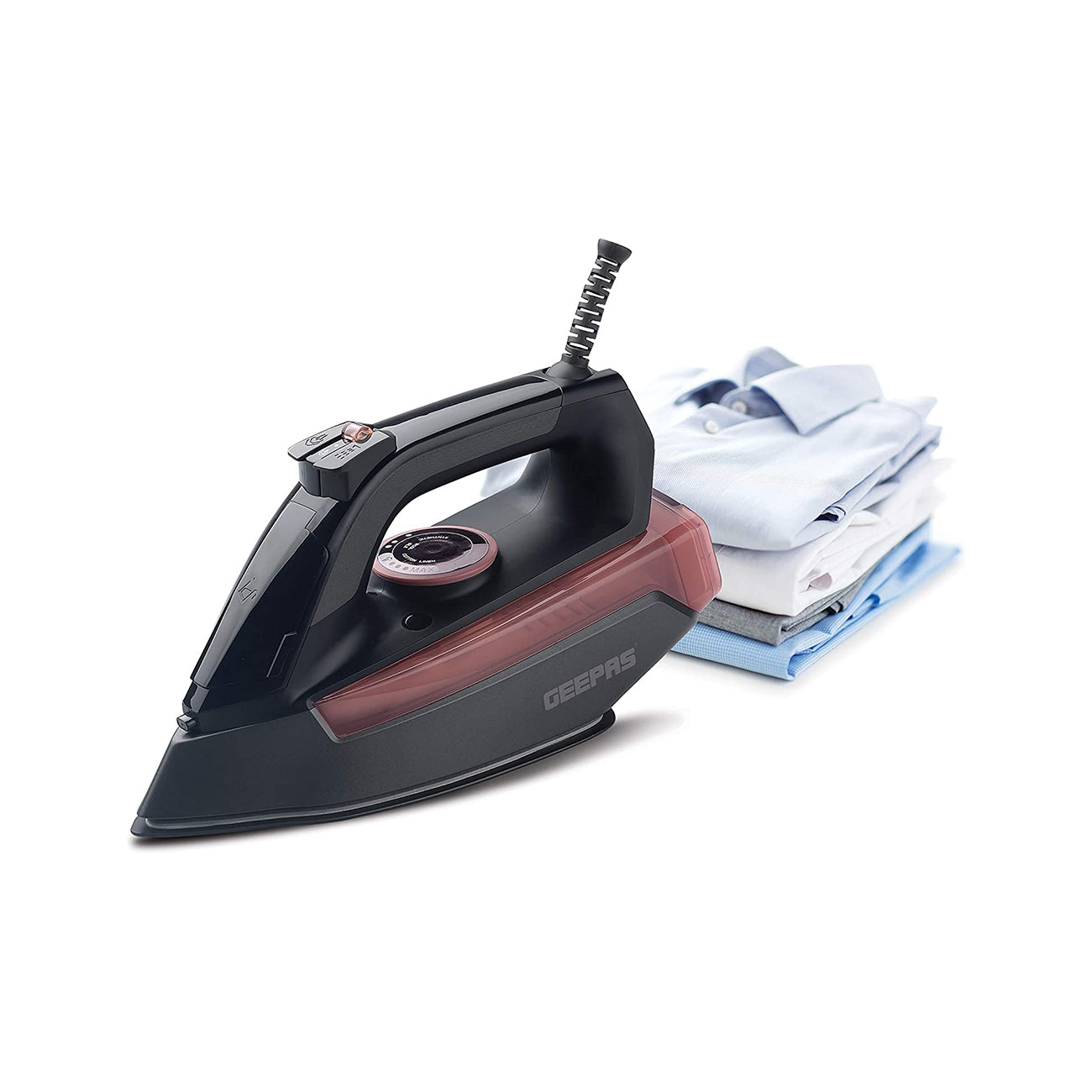 Geepas Steam Iron, Black - Gsi7791