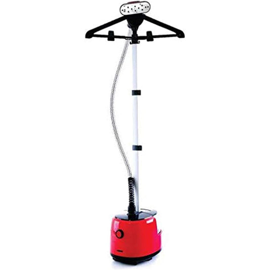 Geepas- GGS9695 1800W Garment Steamer - Portable 2 Steam Levels, Overheat & Thermostat Protection, 2L Water Tank, 45s Preheat Time, 2-Years Warranty