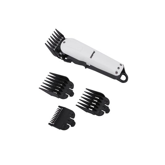 Geepas GTR8710 Hair Clippers For Men 2200mAh - Cordless Hair Trimmer, Professional Hair Cutting Kit, Metal Professional Hair Clipper Electric Cordless Hair Grooming