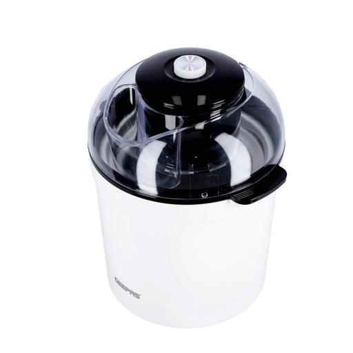 Geepas GIM63027UK Ice Cream Maker Machine - BPA Free | Makes Delicious Soft Ice Cream, Gelato, Frozen Yoghurt & Sorbet Machine With Easy To Clean Aluminum Bowl - 1.5QT | 2 Years Warranty