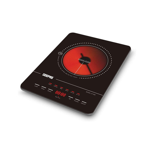 Geepas Digital Infrared Cooker, GIC33013, Black, 2 Year Manufacturer Warranty