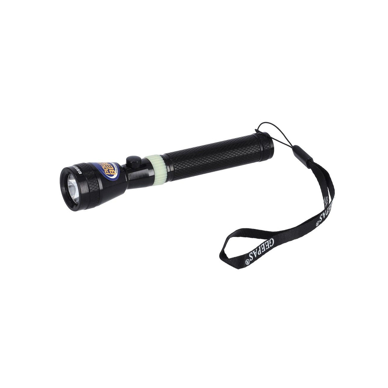 Geepas Gfl51028 Rechargeable Led Flashlight, Black