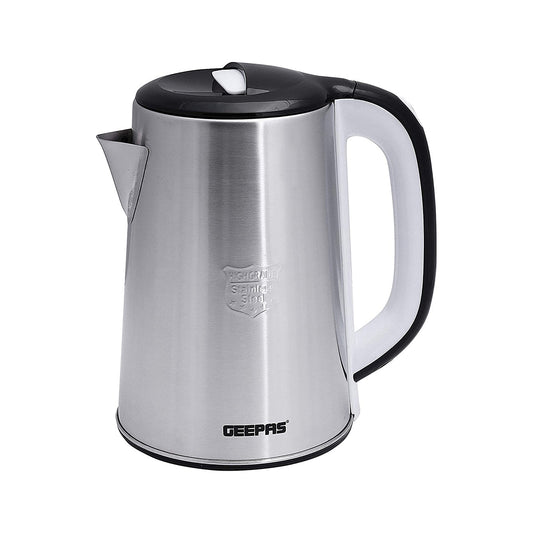 Geepas Stainless Steel Electric Kettle, 2.5 L