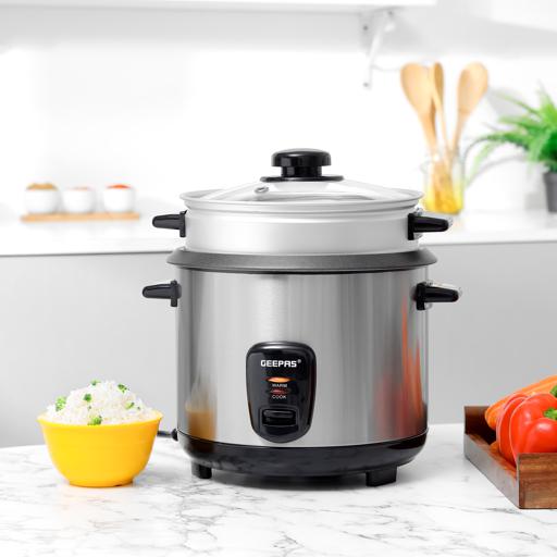 Geepas Electric Rice Cooker - 1.5 Litre