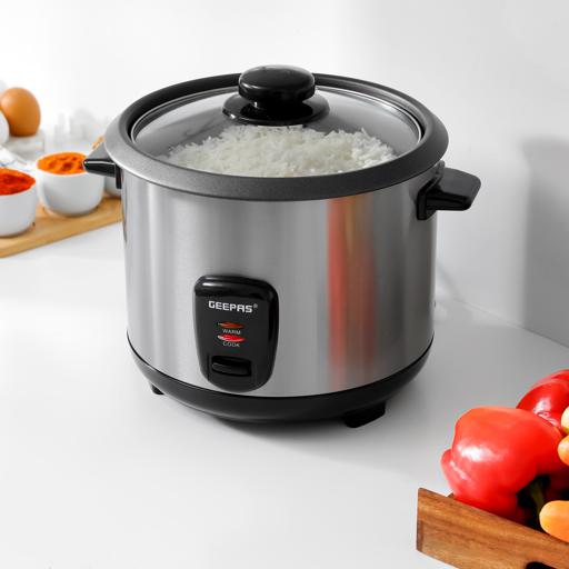 Geepas Electric Rice Cooker - 1.8 Litre