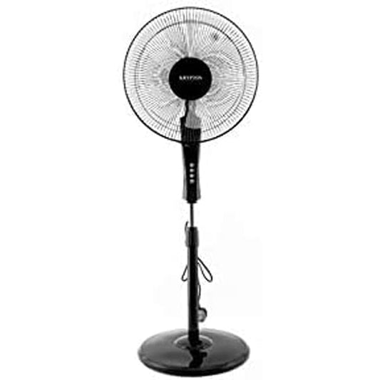 Krypton Stand Fan, 16 Inch, Black