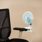 Krypton 8-Inch Table Fan - 2 Speed Settings With Oscillating/Rotating And Static Feature