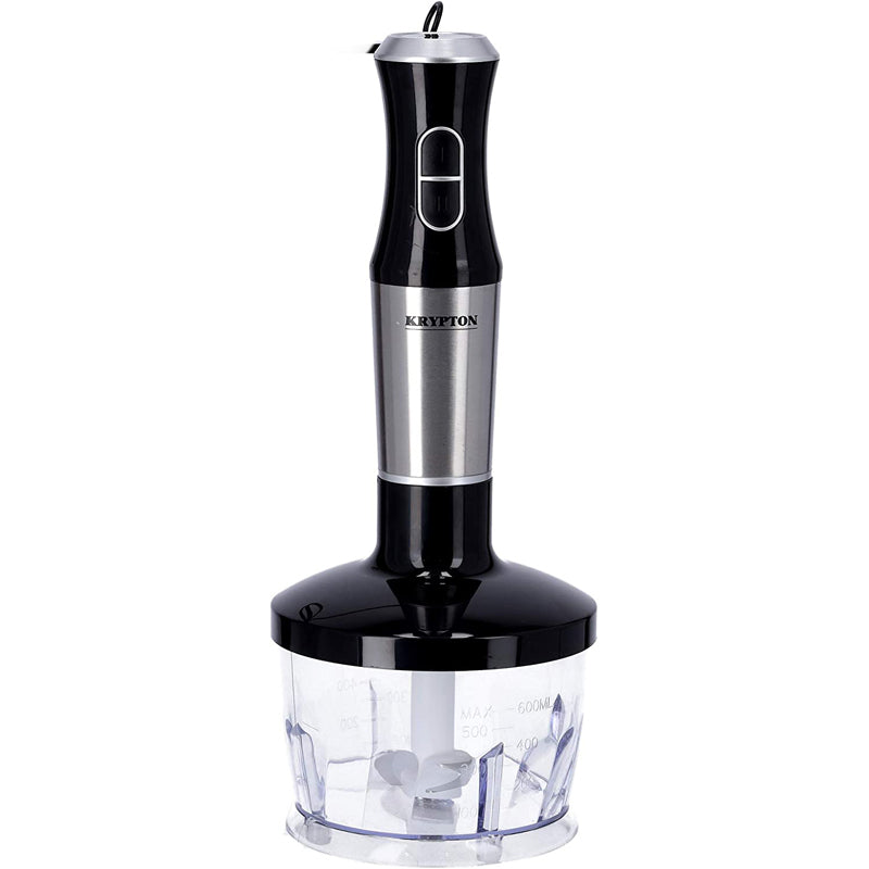 Krypton 400W Powerful Hand Blender | Immersion Hand Blender with 2 Speed |ABS and Stainless Steel | Ideal for Smoothies, Shakes, Baby Food, Soup, Grinding Ingredients, Vegetables & Fruits