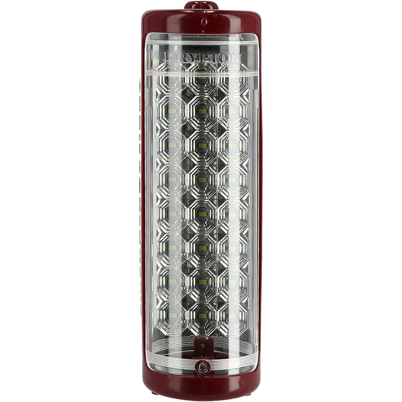 Krypton Emergency Light and Flashlight Combo, Maroon/Black