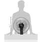 Krypton, Wall Mounted Remote Control Electric Cooling Fan - Timer Smart Modern Design |16 inch Tilting Oscillating Rotating Fan for Home Office, BLACK, KNF5242