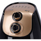 Krypton 3.5L Air Fryer with Rapid Air Circulation System - 80-200 C Adjustable Temperature Control for Healthy Oil Free or Low Fat Cooking - 60 Minute Manual Timer, Overheat Protection