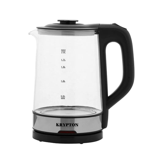 Krypton 1500W Electric Glass Kettle, KNK6221