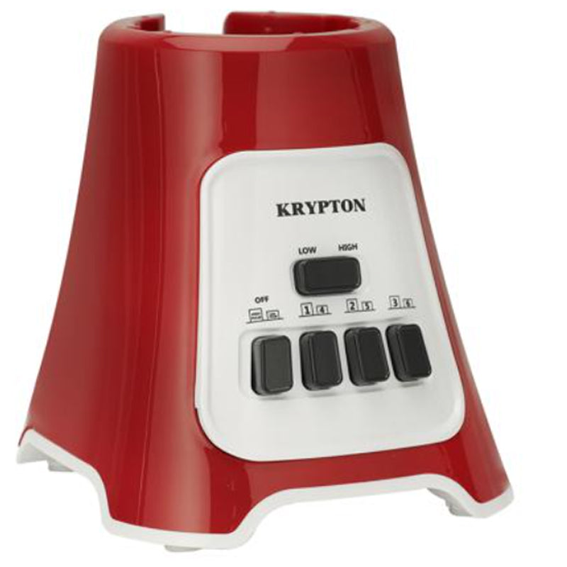 Krypton KNB6291 400Watts 6 Speed Selection 3-in-1 Blender - Red