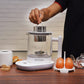 krypton-tea-makerKrypton Digital Multifunction Tea Maker, 1.2L Capacity, KNTM6384 360 Degree Rotating Base Concealed Stainless Steel Heating Element Borosilicate Glass Body Boil-Dry Protection, White