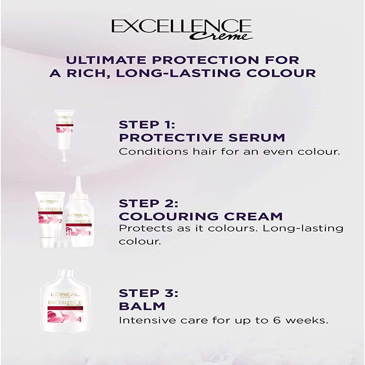 loreal-excellence-creme-7-1-ash-blondeL´Oreal Paris Excellence Crème Permanent Hair Color, 7.1 Ash Blonde, 192 ml,