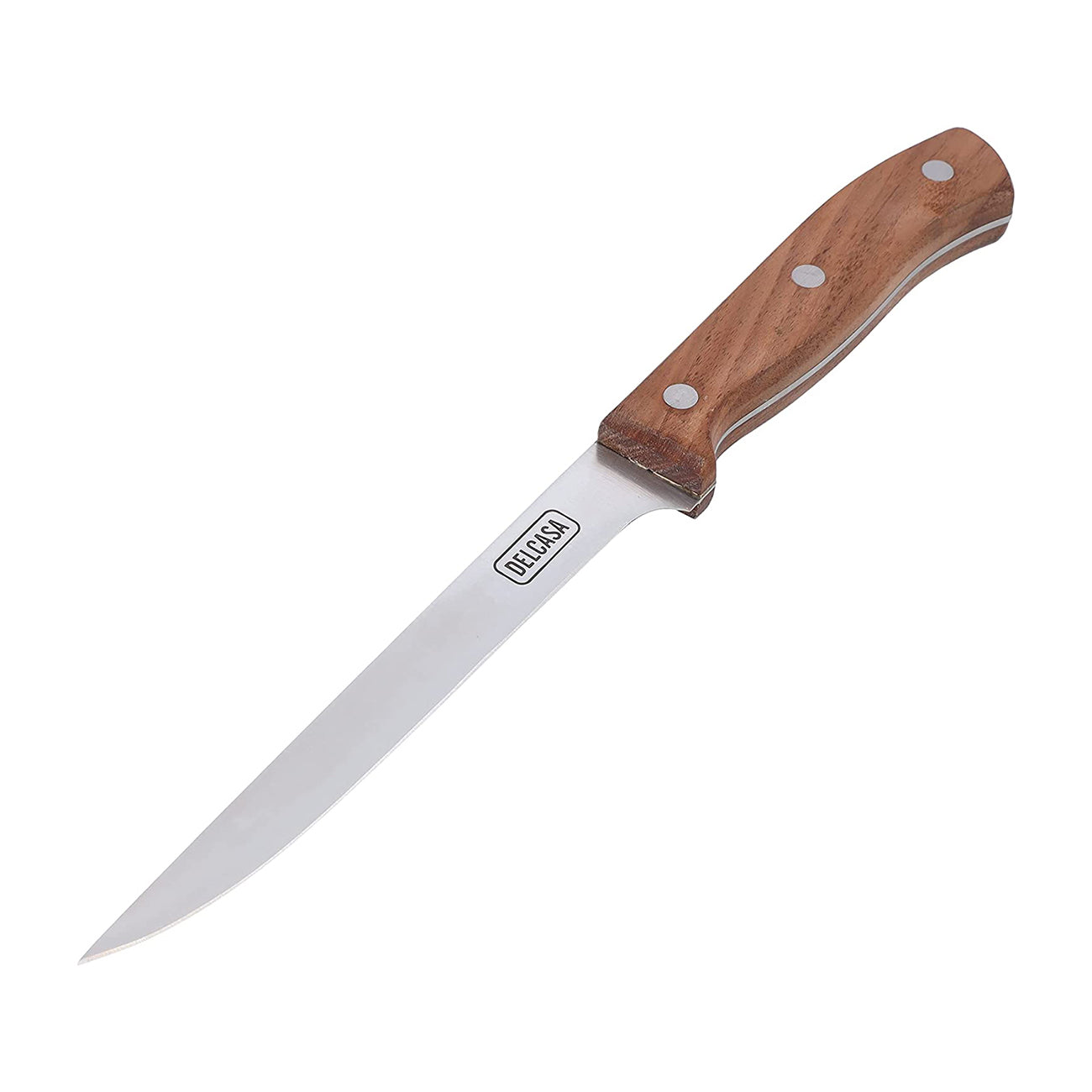 6" Bonning Knife, Stainless Steel, Dc2073 | Walnut Wood Handle | Sharp Blade | RUSt-Resistant | Durable & Strong | Knife For Cutting Vegetables, Meat, Fruits & More