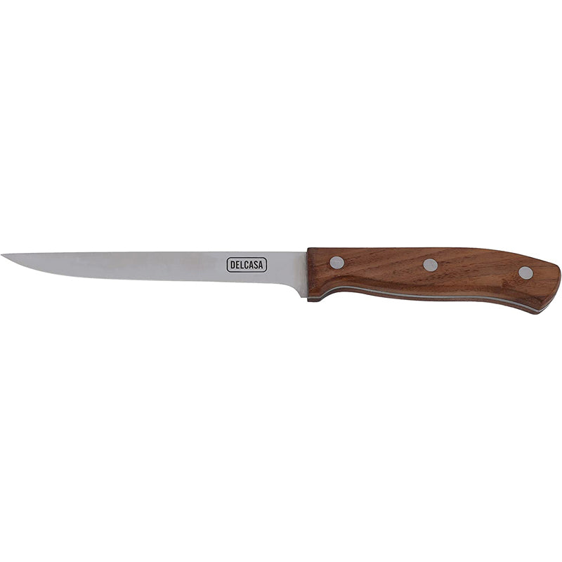6" Bonning Knife, Stainless Steel, Dc2073 | Walnut Wood Handle | Sharp Blade | RUSt-Resistant | Durable & Strong | Knife For Cutting Vegetables, Meat, Fruits & More