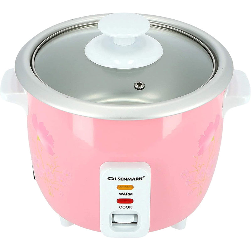 Olsenmark Rice Cooker, 0.6L | 3 In 1