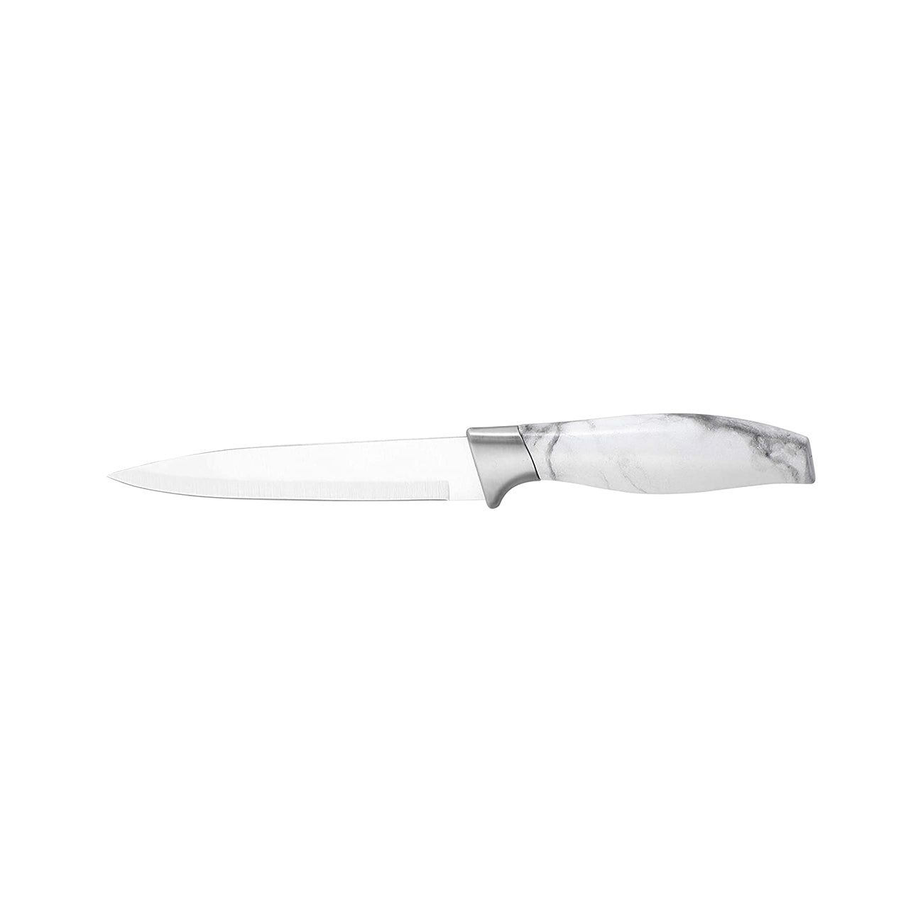 Royalford 5inch Marble Designed Utility Knife, Multi-Colour, RF9534